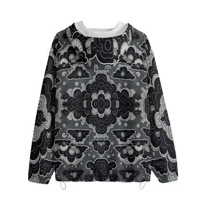 Unisex Pullover Jacket With Zipper Closure