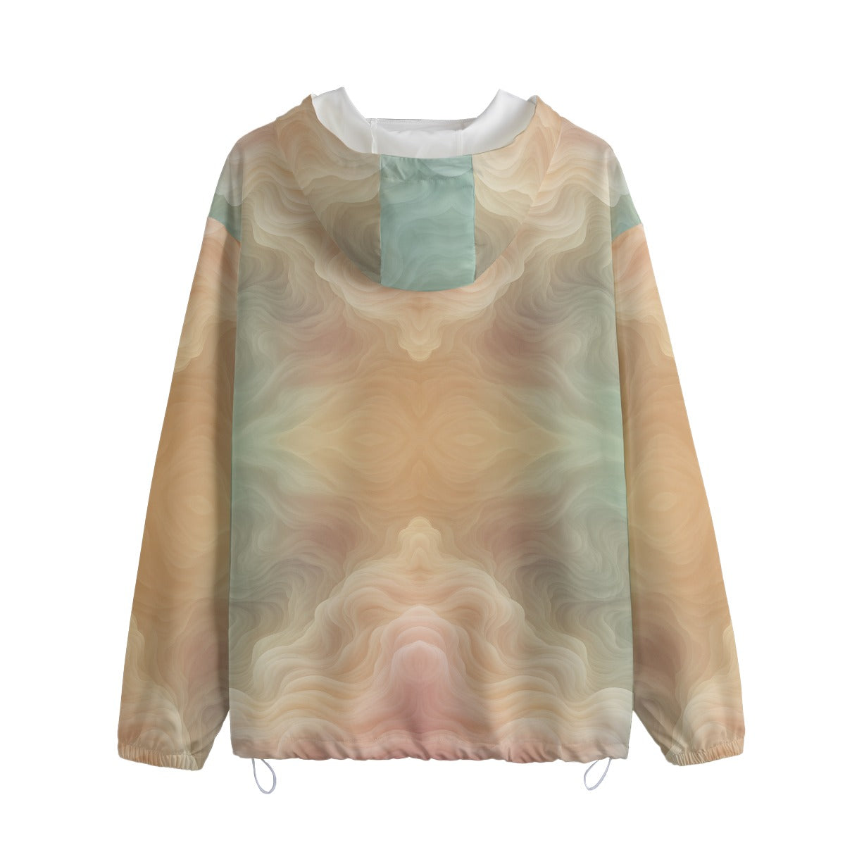 Unisex Pullover Jacket With Zipper Closure