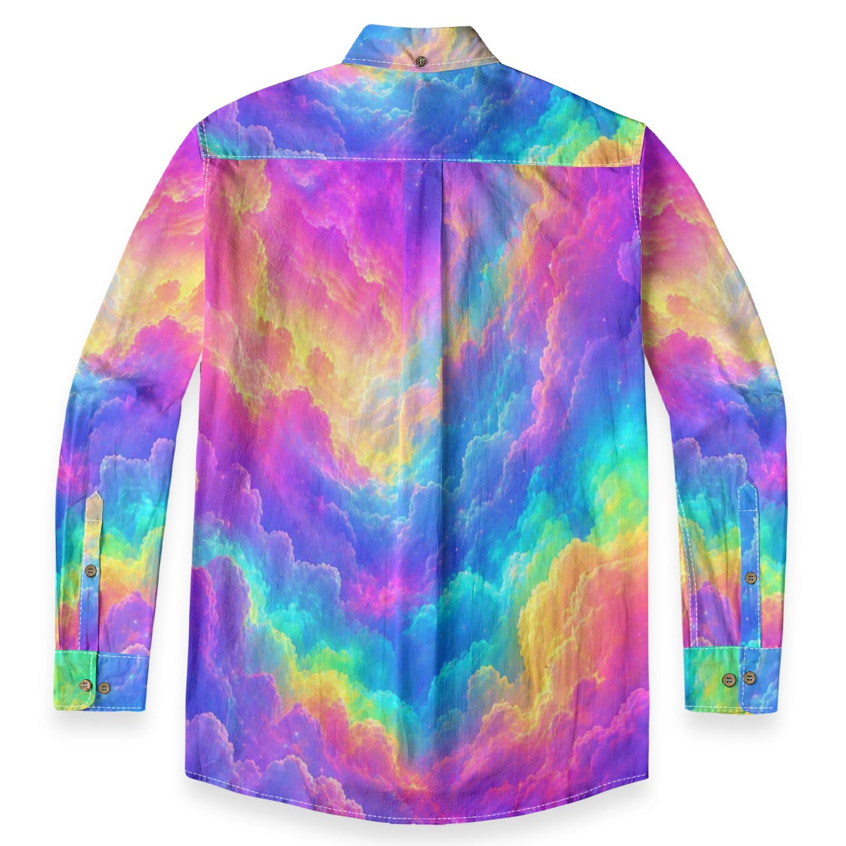 Men's Casual Lapel Long Sleeve Shirt|125GSM Cotton