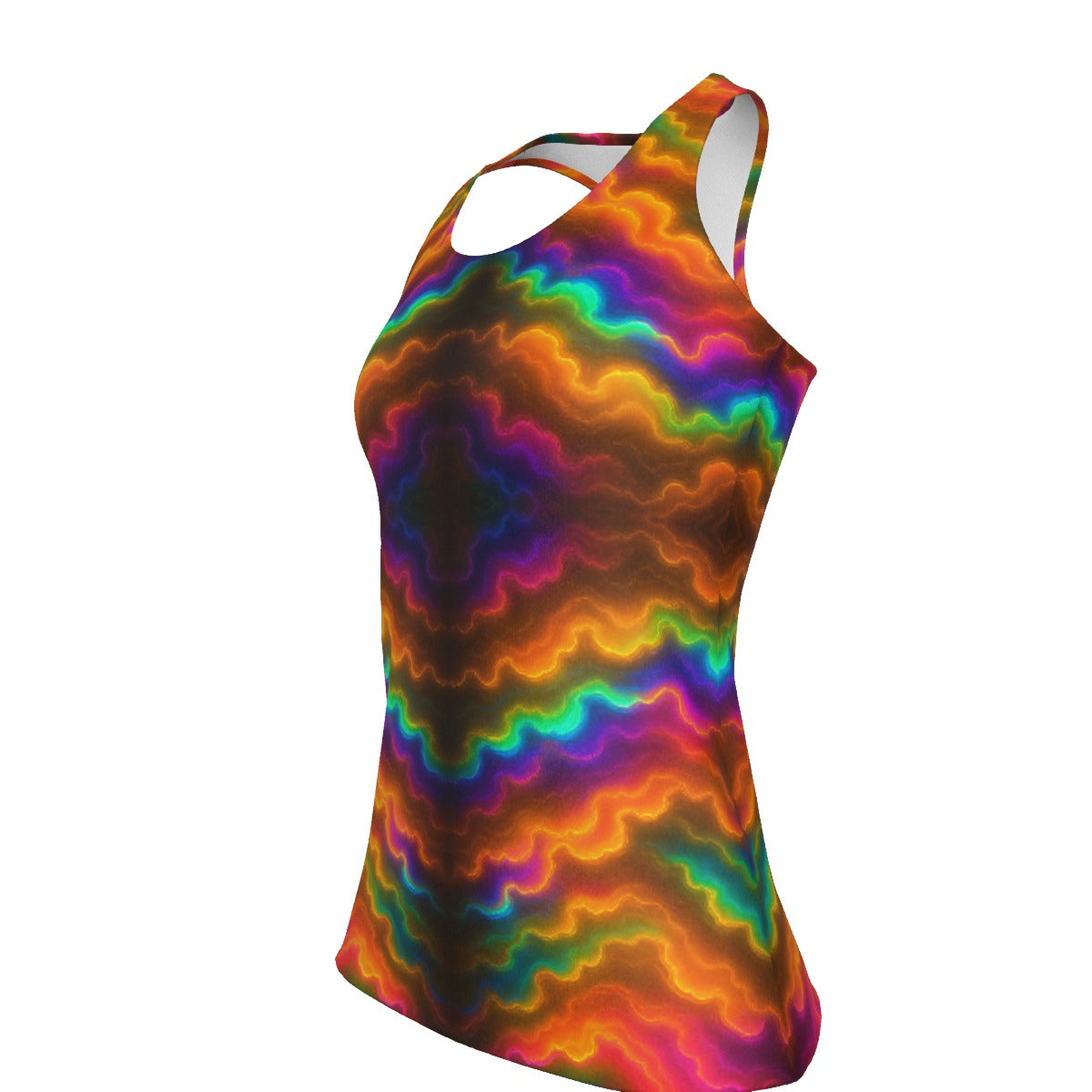 Women's Racer Vest | 190GSM Cotton