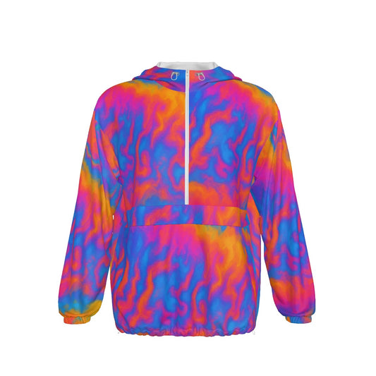 Unisex Pullover Jacket With Zipper Closure