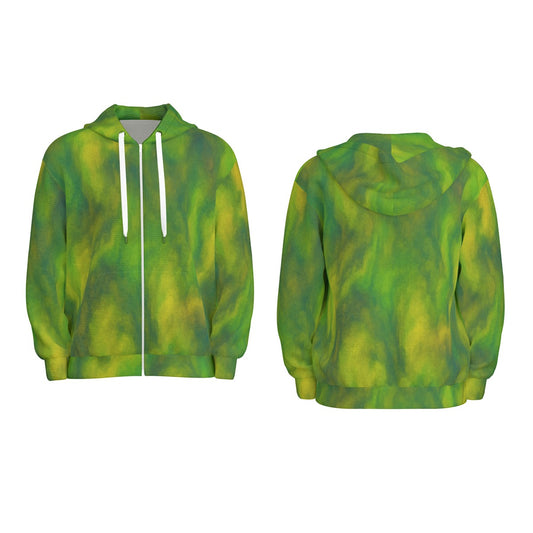 Unisex Zip Hooded Sweatshirt