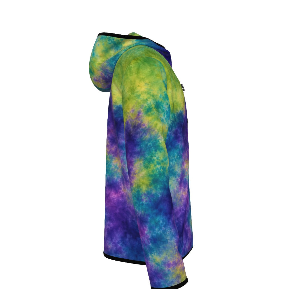 Men's Stylish Hoodie with Thumb Hole Design - view 3
