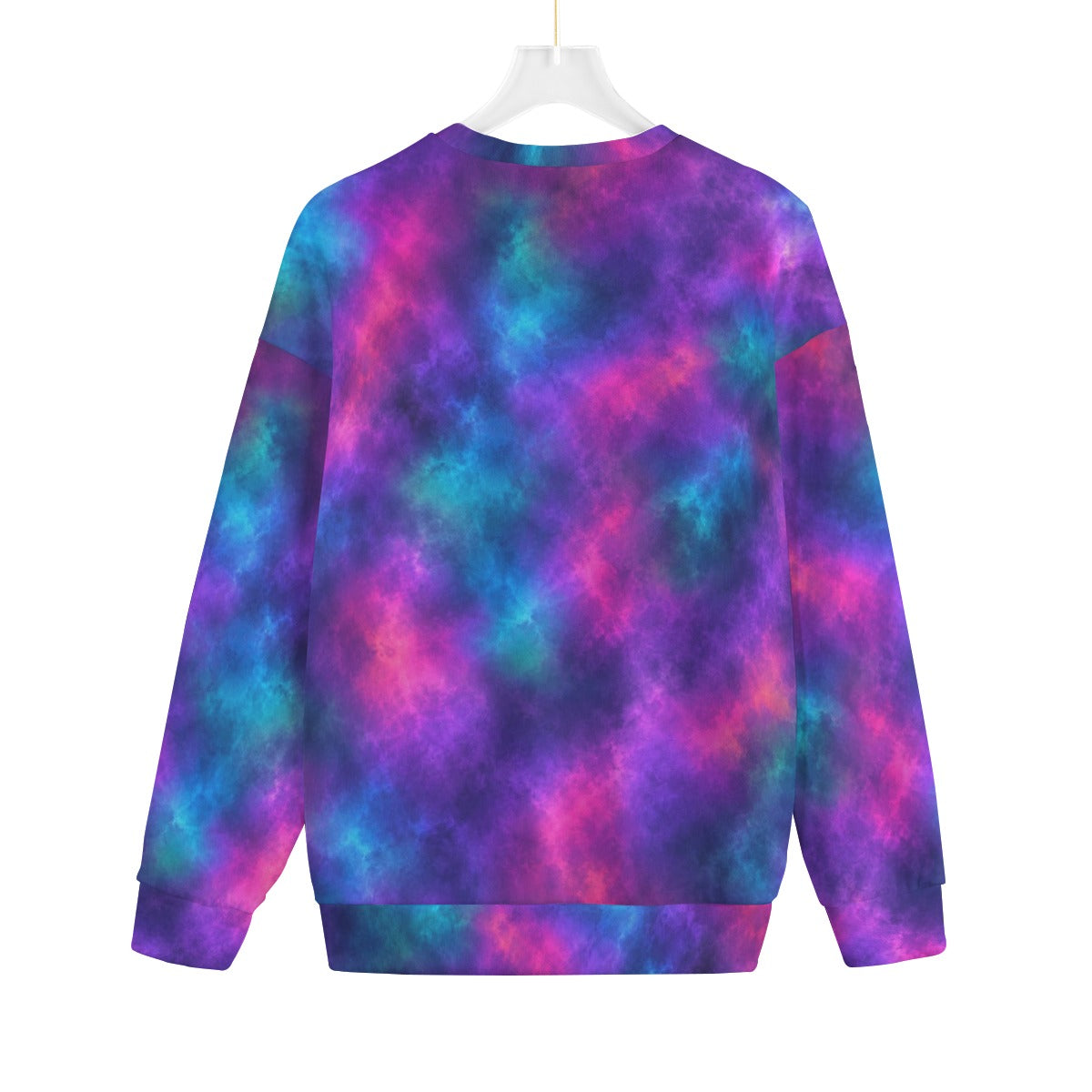 Unisex Drop-shoulder Knitted Fleece Sweater - view 2