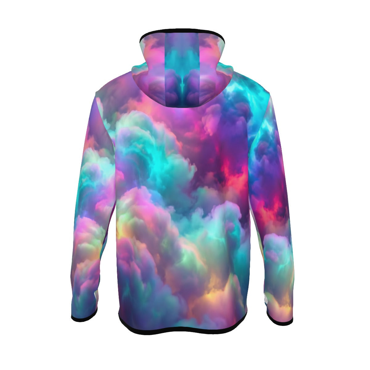Men's Stylish Hoodie with Thumb Hole Design - view 2