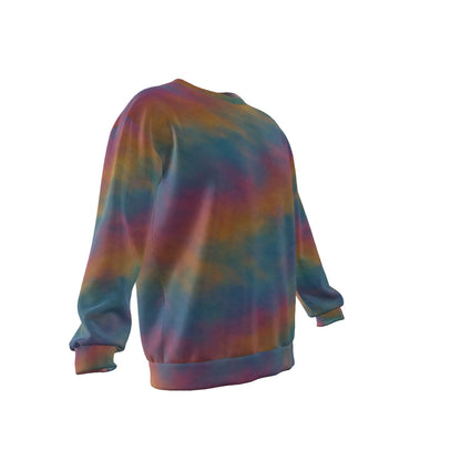 Men's Drop Shoulder Round Neck Long-Sleeved Sweatshirt