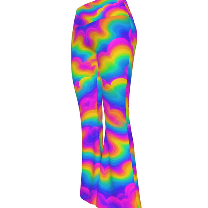 All-over print Women's Flare Yoga Pants