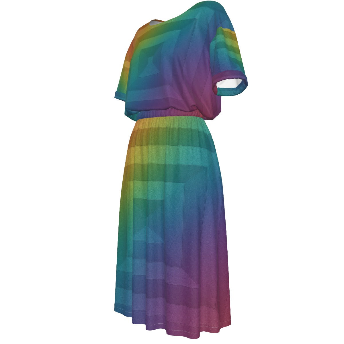 Women's Elastic Waist Dress