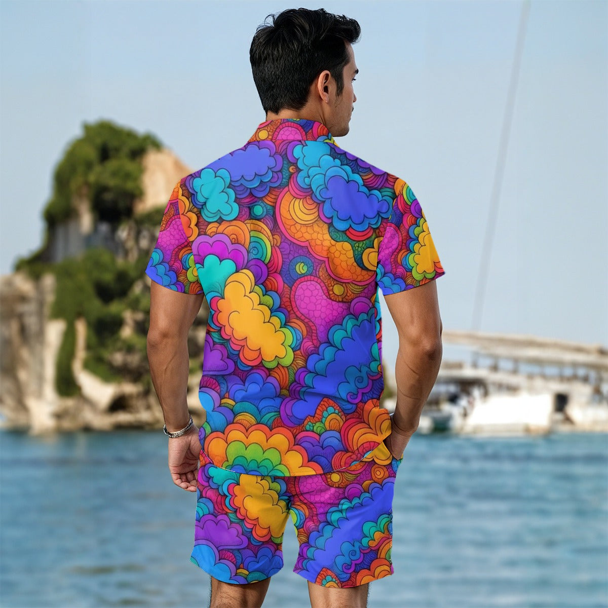 Men's Summer Shirt Set