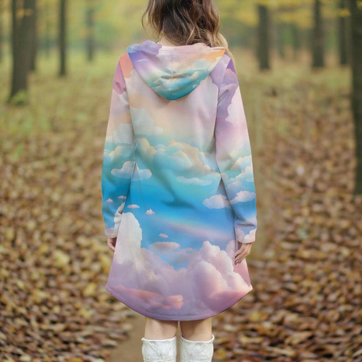 Women's Longline Hoodie Dress