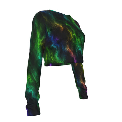 Women's Round Neck Crop Top T-Shirt