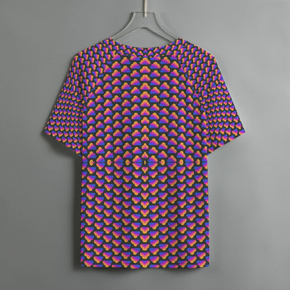 Women's V-neck T-shirt With Short Sleeve