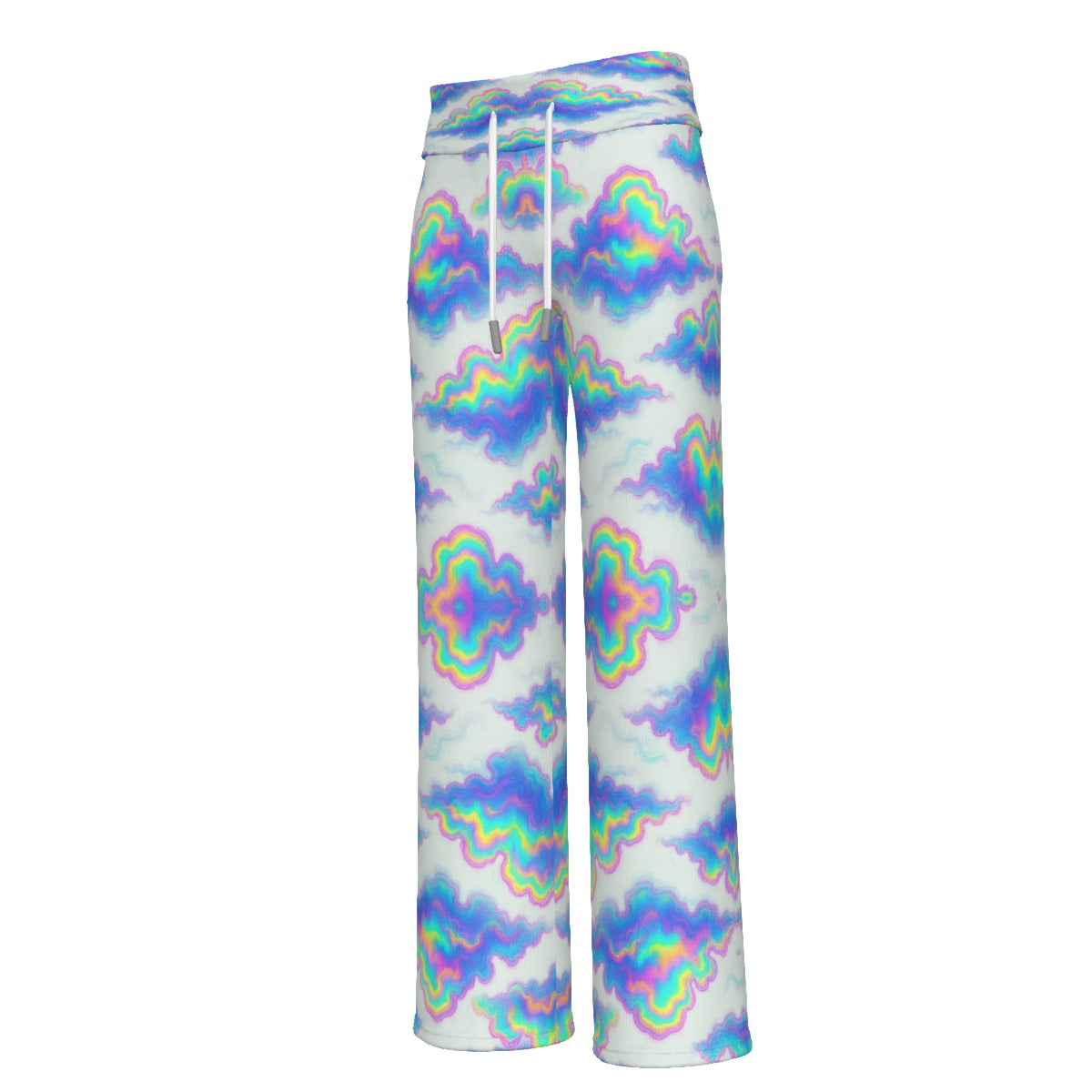 Women's High-waisted Straight-leg Trousers