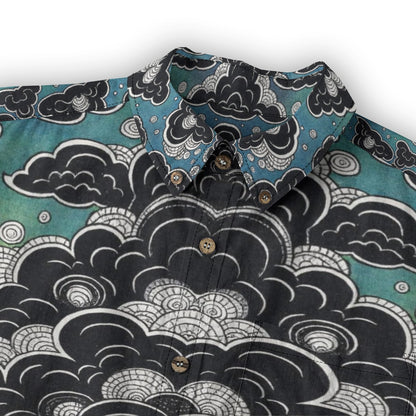 Men's Casual Lapel Long Sleeve Shirt|125GSM Cotton
