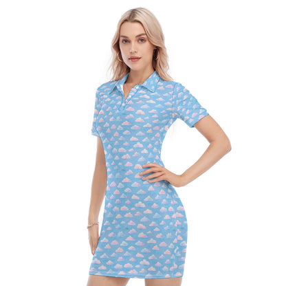 Women's Polo Collar Dress