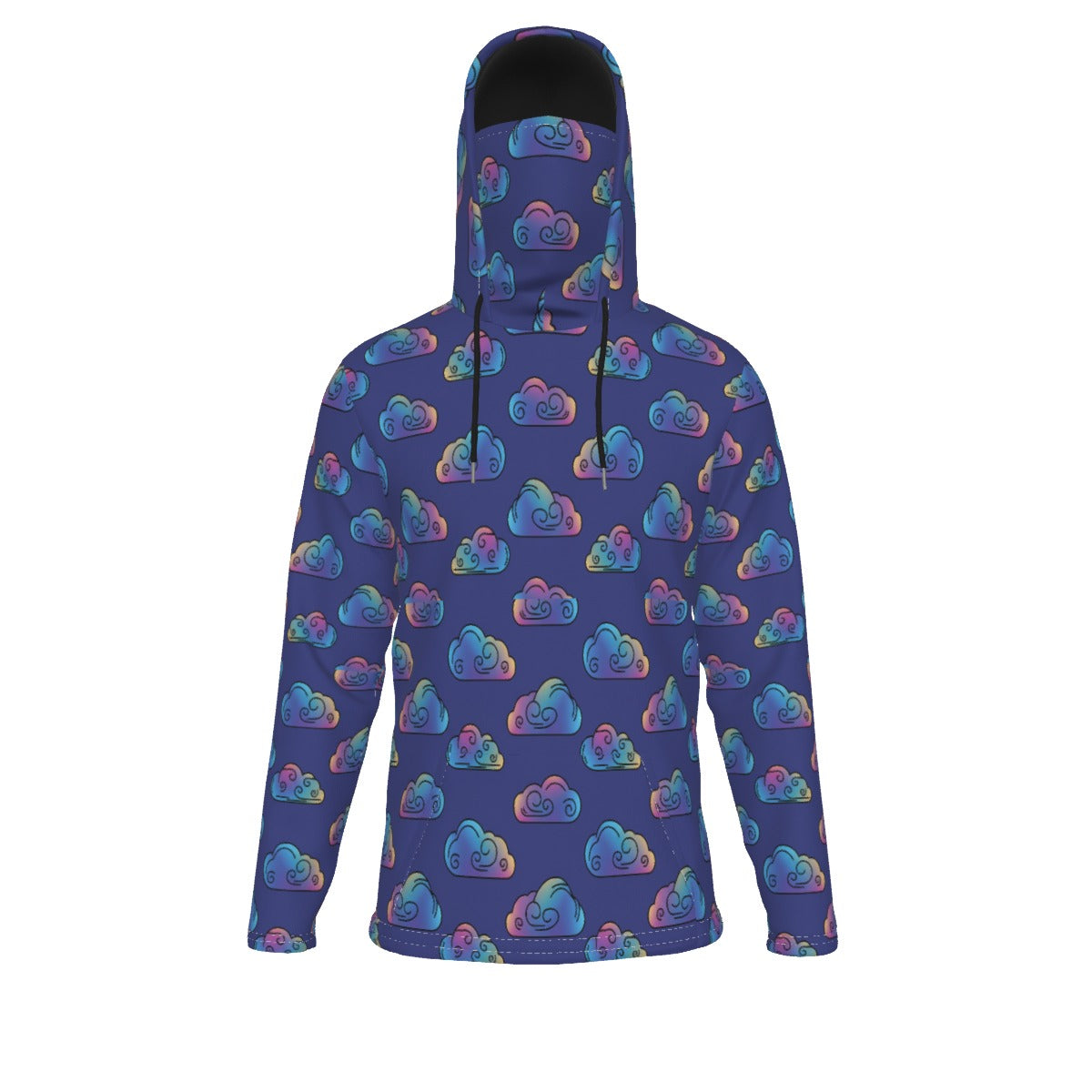 Men's Pullover Hoodie With Mask - view 1