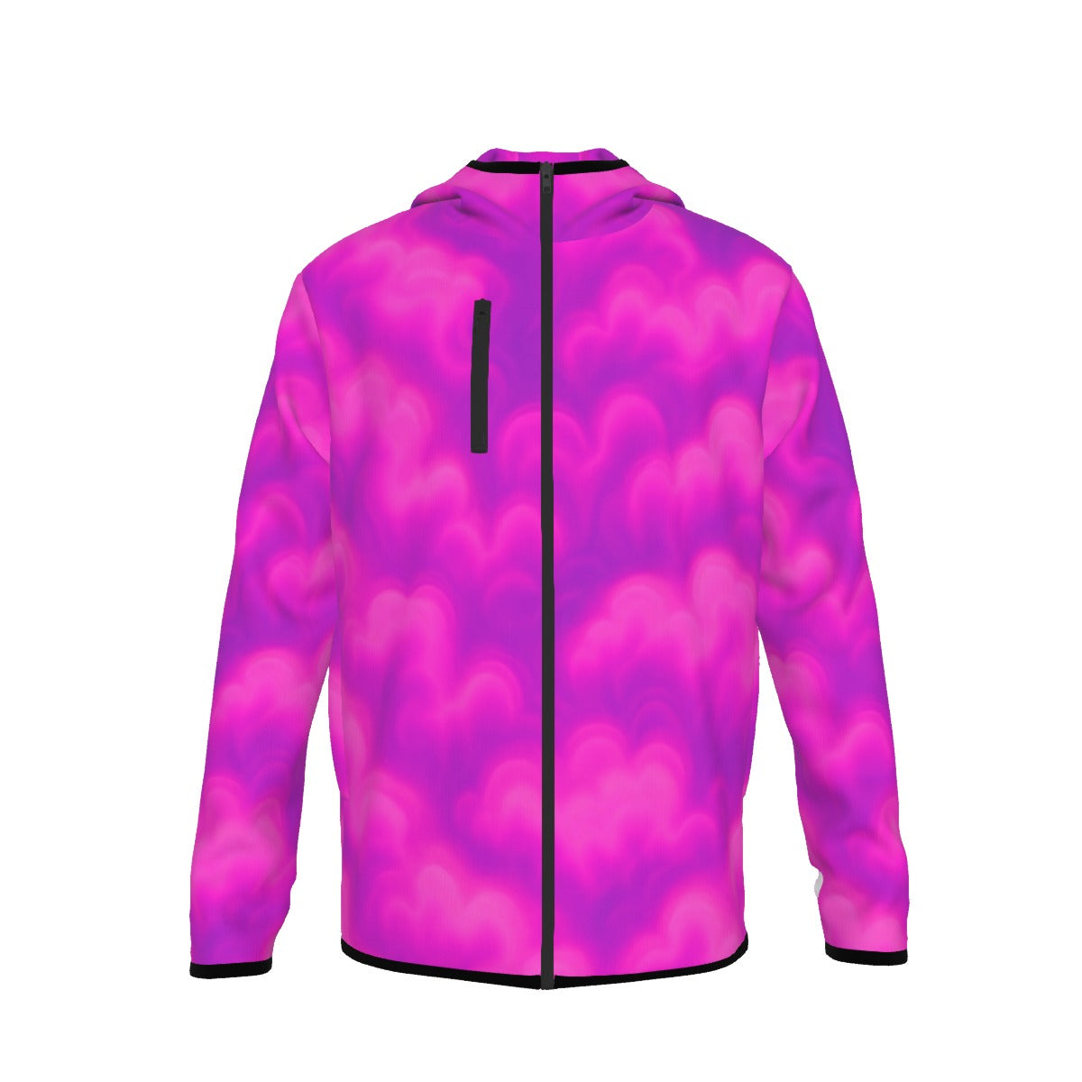 Men's Stylish Hoodie with Thumb Hole Design - view 1