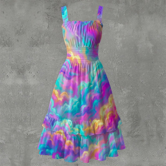 Women‘s Ruffle Hem Dress