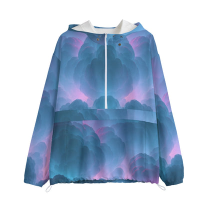 Unisex Pullover Jacket With Zipper Closure