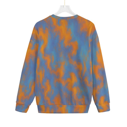 Unisex Drop-shoulder Knitted Fleece Sweater - view 2