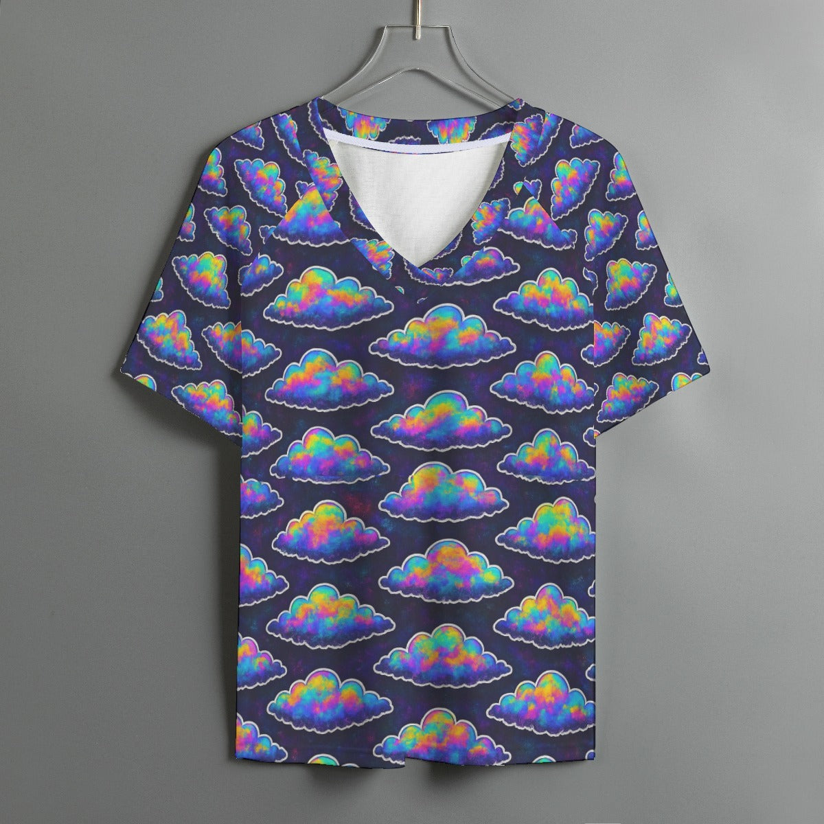 Women's V-neck T-shirt With Short Sleeve