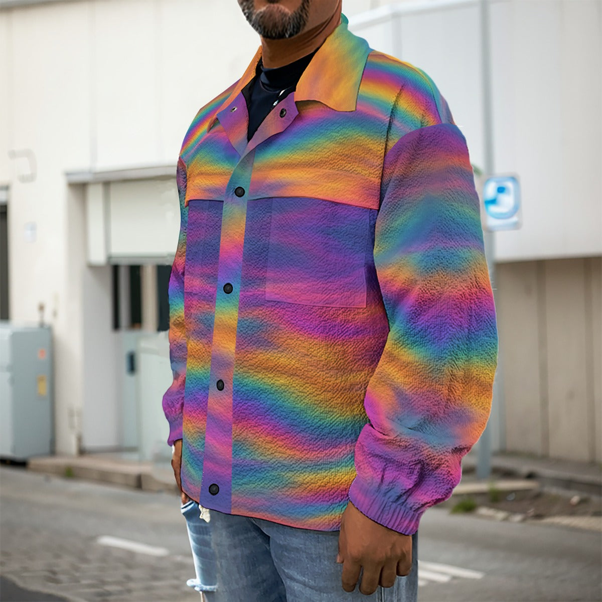 Men's Casual Lapel Jacket