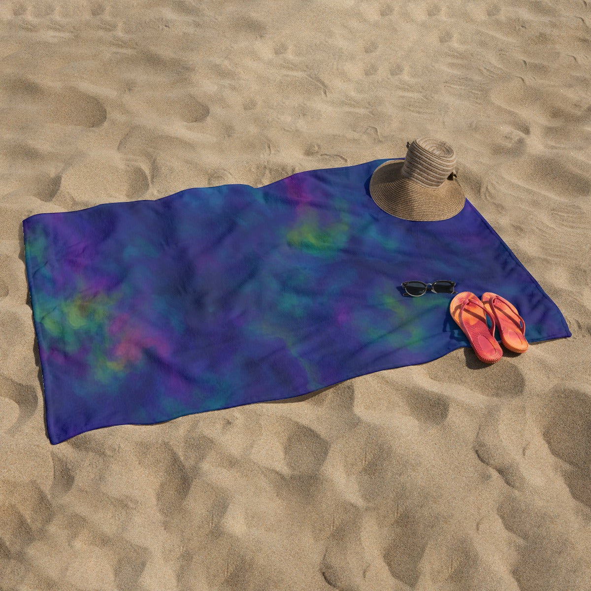Unisex Adult Beach towel Vertical Style For the USA|320GSM