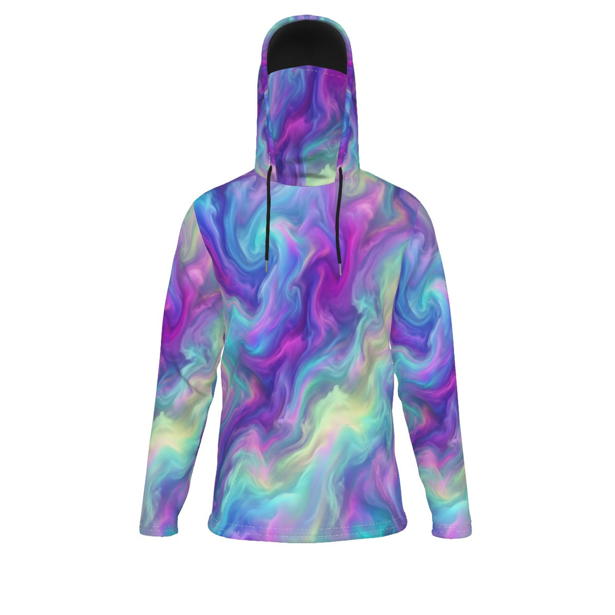 Men's Pullover Hoodie With Mask - view 1