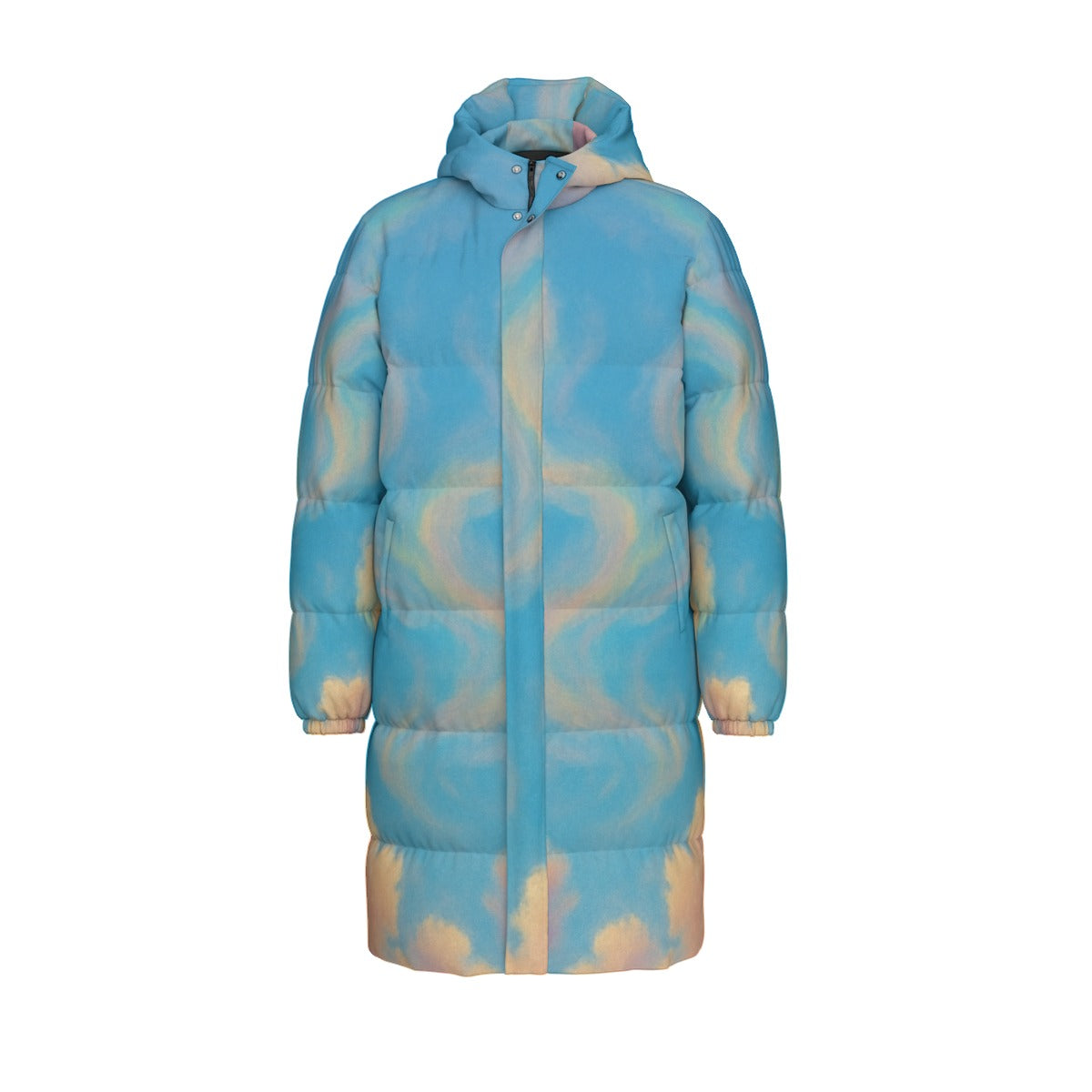 Unisex Long Down Jacket