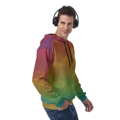 Men's Raglan Pullover Hoodie