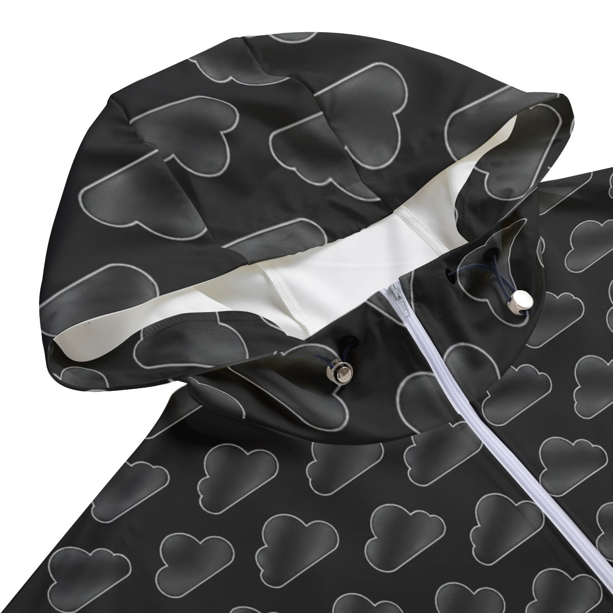 Unisex Pullover Jacket With Zipper Closure