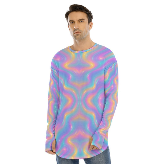 Men's Fingerless Long Sleeve T-shirt