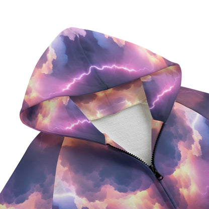 Unisex Kid's Zip Up Raglan Sleeve Hoodie | 310GSM Cotton