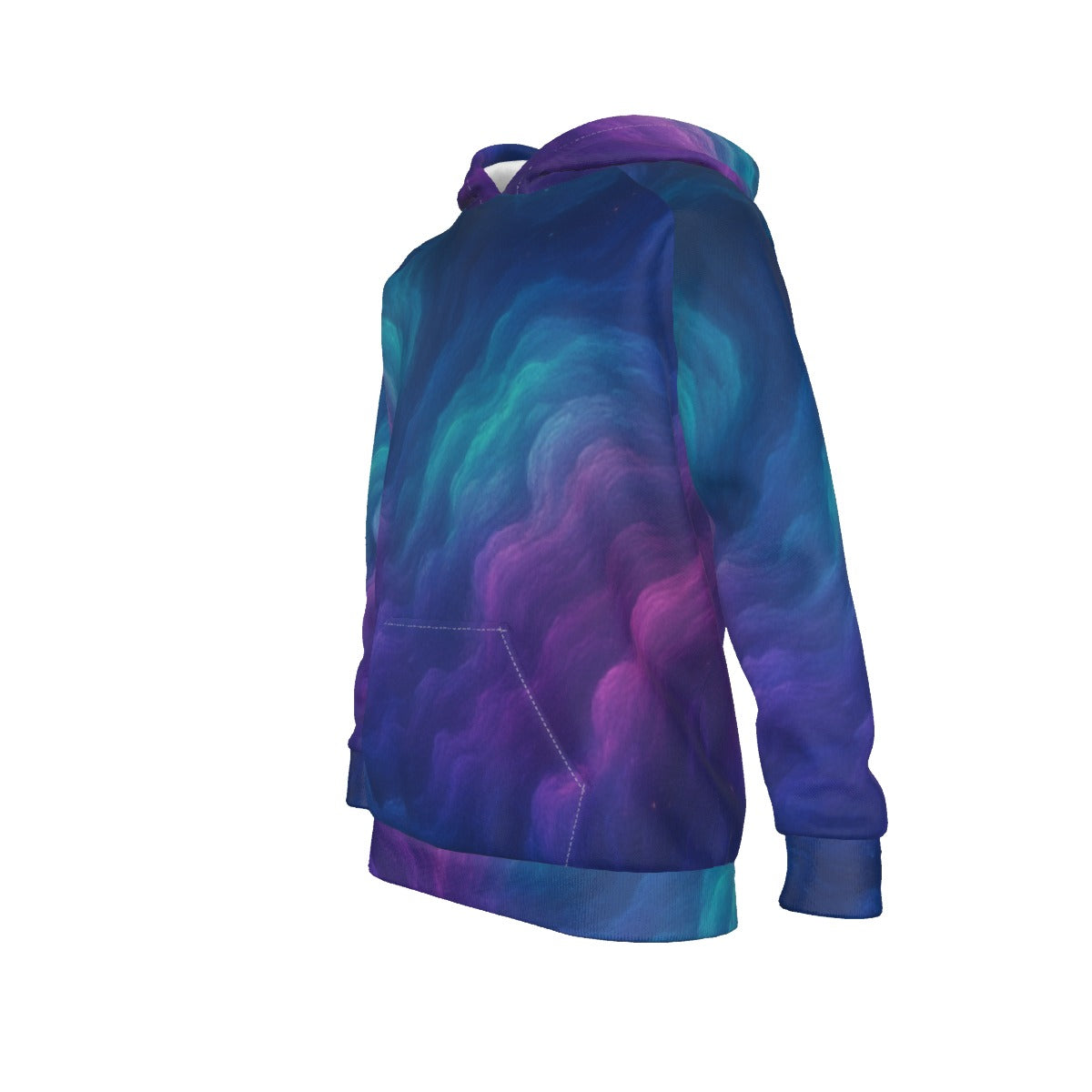 Unisex Kid's Raglan Pullover Hoodie