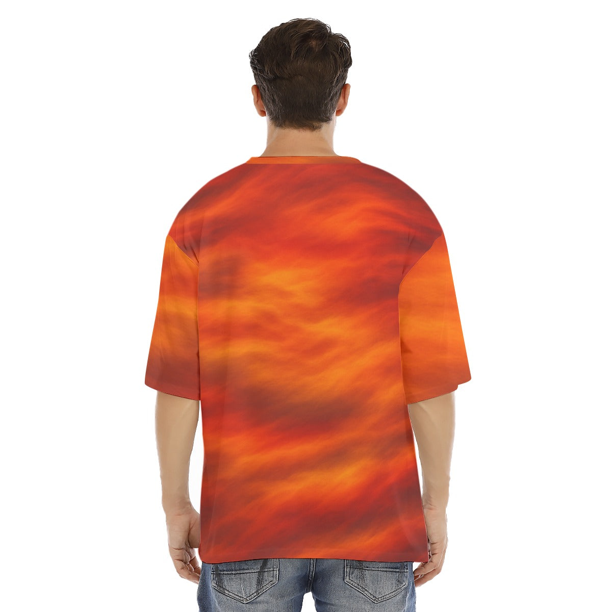 Men's Drop Shoulder T-shirt With Short Sleeve