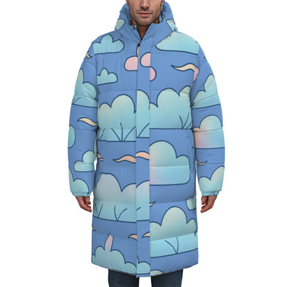 Unisex Long Down Jacket