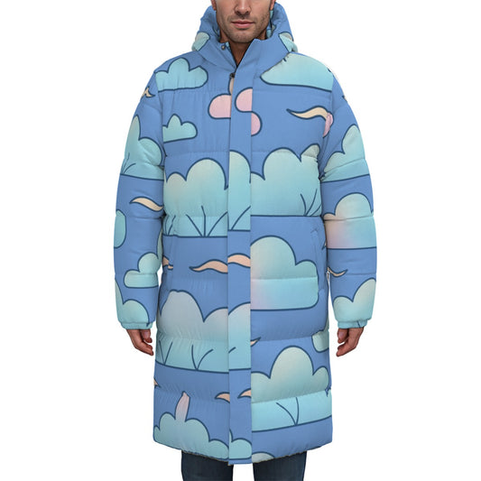 Unisex Long Down Jacket
