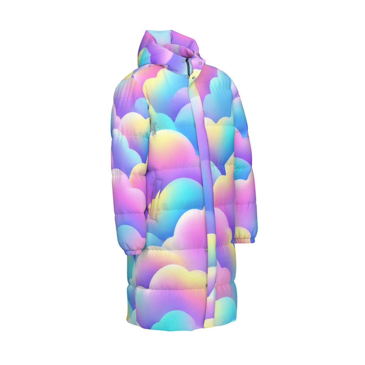 Unisex Long Down Jacket