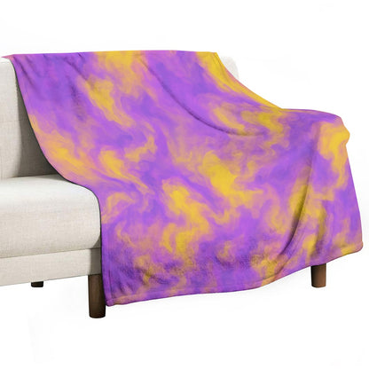 Unisex Single-Side Printing Flannel Blanket