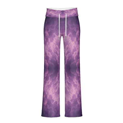 Women's High-waisted Straight-leg Trousers