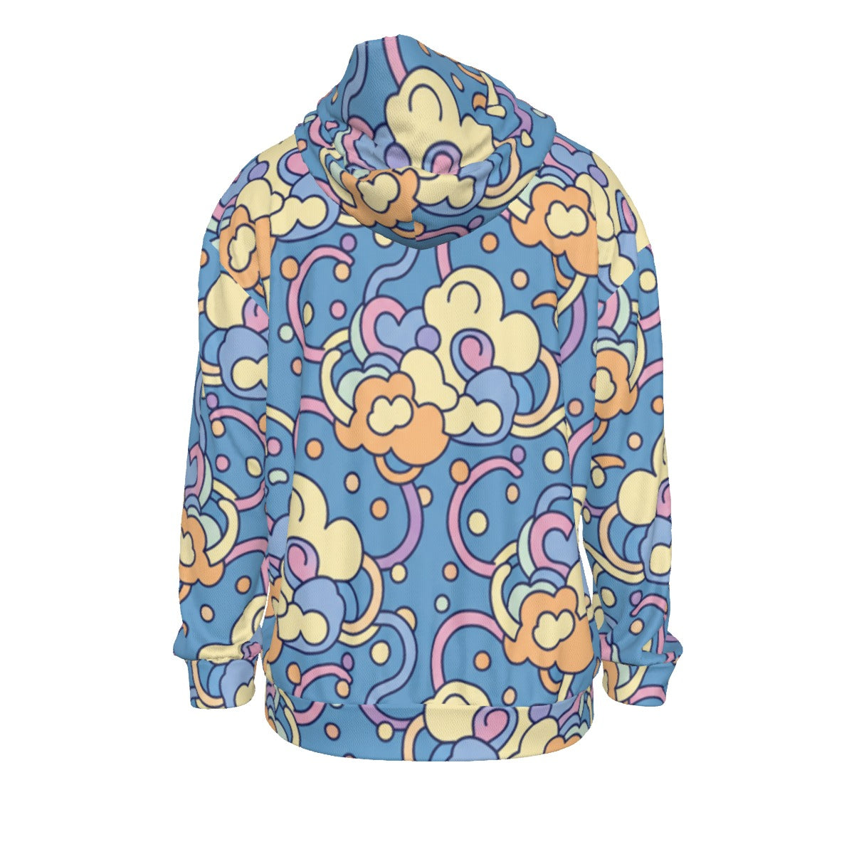 Men's Drop Shoulder Patch Pocket Hoodie