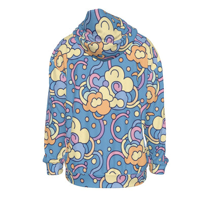 Men's Drop Shoulder Patch Pocket Hoodie