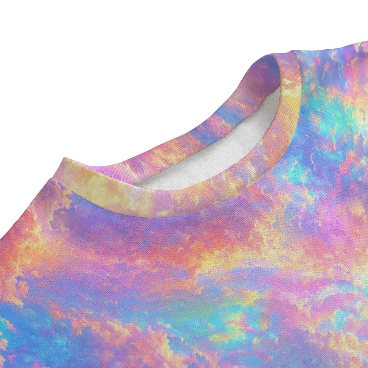 Unisex Drop-shoulder Knitted Fleece Sweater - view 3