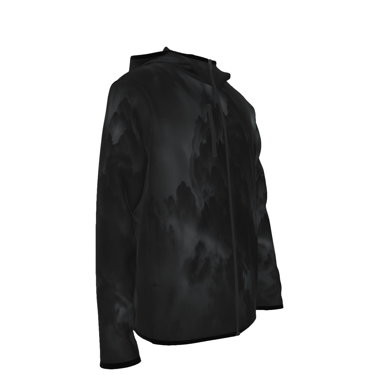 Men's Stylish Hoodie with Thumb Hole Design - view 4