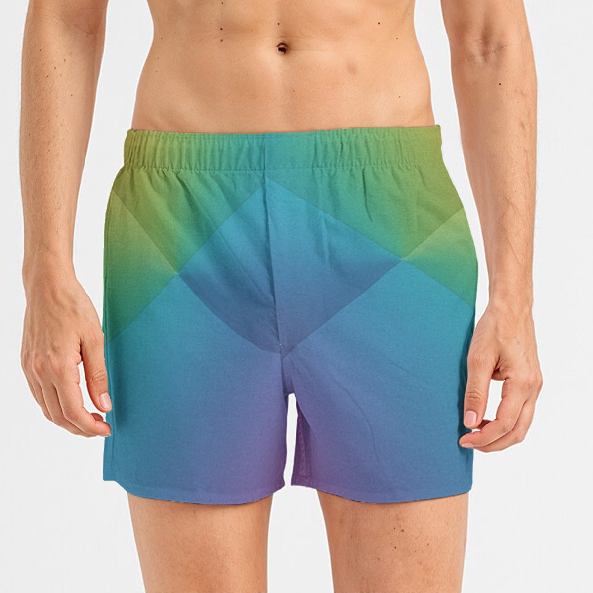 Men's Short Boxer Briefs|115GSM Cotton poplin
