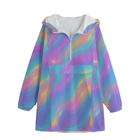 Unisex Windbreaker Long Jacket