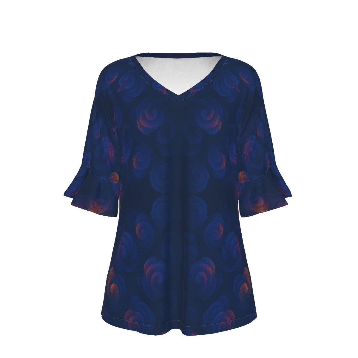 Women's T-shirt With Bell Sleeve