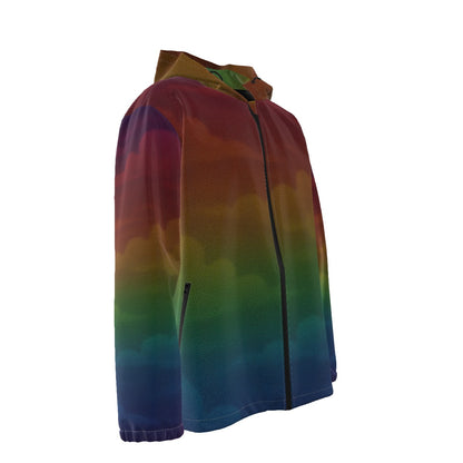 Men's Hooded Zipper Windproof Jacket