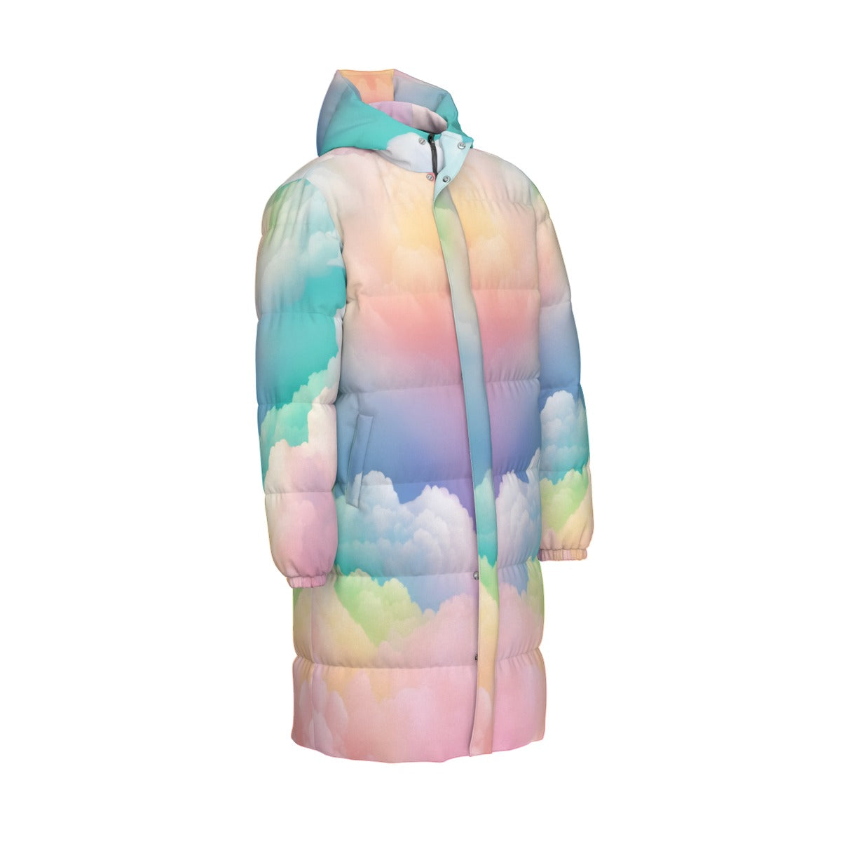 Unisex Long Down Jacket