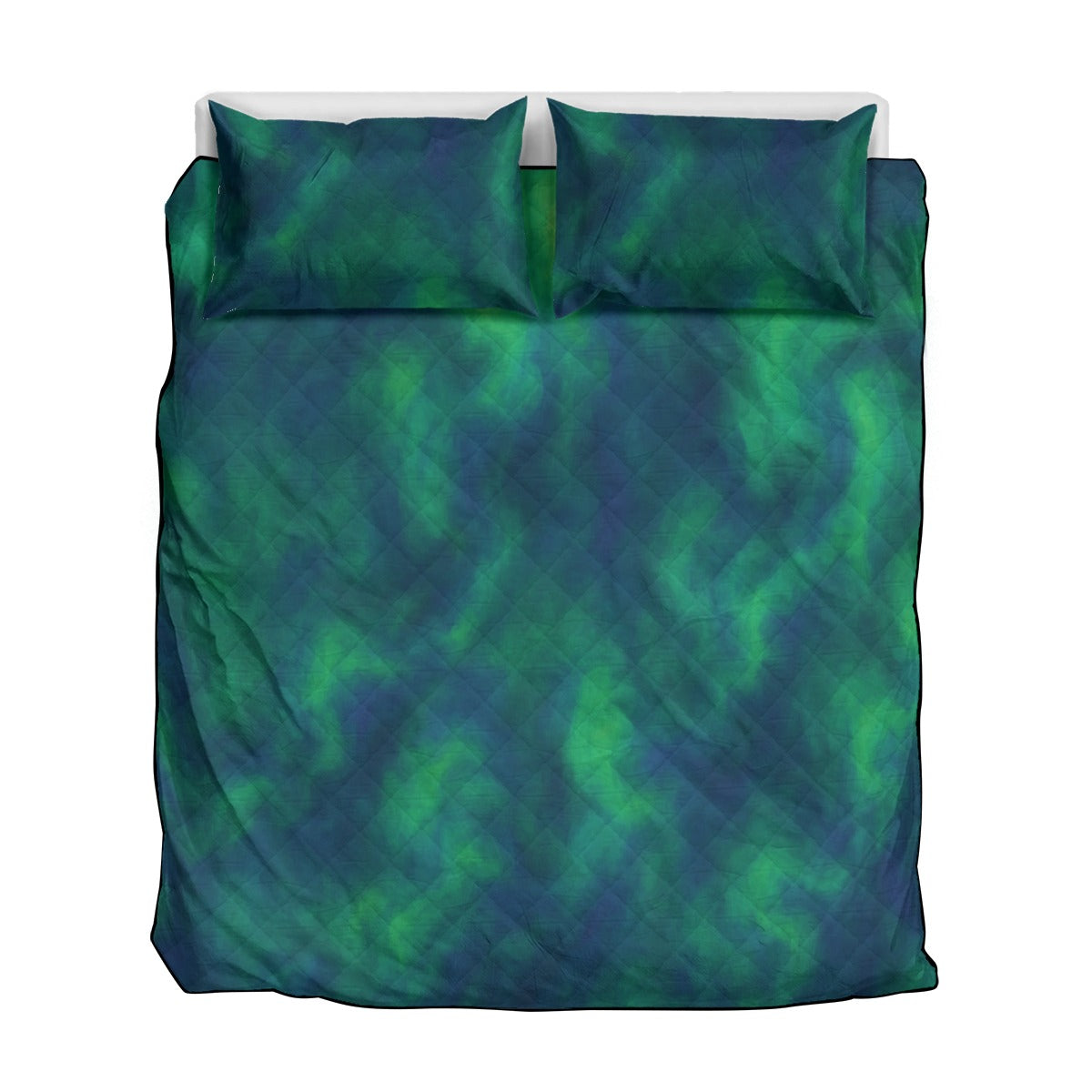 Unisex Quilt & Pillow Cases With Edge-wrapping Strips